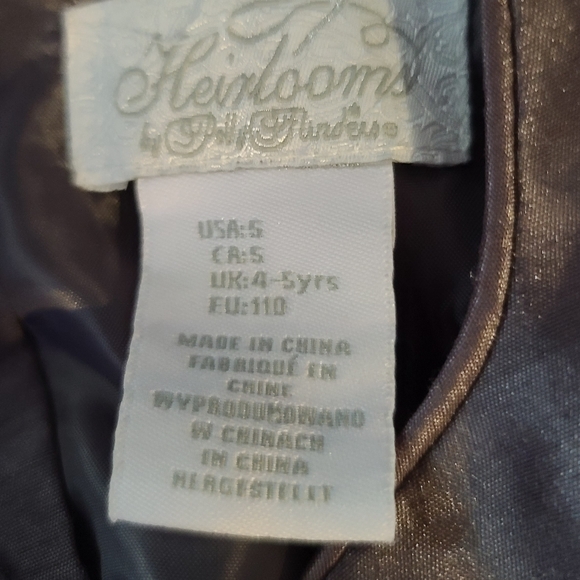 🥁2/$35 4-5 yrs-Heirloom gray tulle list - Picture 11 of 15